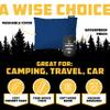 Wise Owl Outfitters Camping Pillow  Memory Foam Travel Pillow for Airplane Sleeping, Hiking, Backpacking & Outdoor Use - Small & Portable for Adults, Car, Camp & Tent view 2