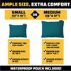 Wise Owl Outfitters Camping Pillow  Memory Foam Travel Pillow for Airplane Sleeping, Hiking, Backpacking & Outdoor Use - Small & Portable for Adults, Car, Camp & Tent view 3