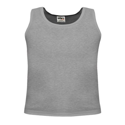 Men's Basic Sleeveless Tank Top Cotton Solid Muscle Workout Athletic T-Shirt Undershirt Activewear TT05 Heather Grey 2X