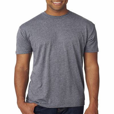 Next Level 6010 Tri-Blend Tee - Premium Heather + Military Green (2 Pack), X-Large