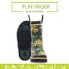 Western Chief Boys Waterproof Printed Rain Boot with Easy Pull on Handles - Tractor Tough, 3 M US Little Kid view 3