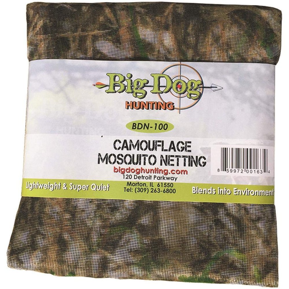 Big Dog Hunting Camo Netting, One Size