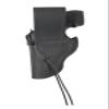 Barsony Black Leather Belt Loop Western Style Hip Holster for COLT Detective SPL Left view 3