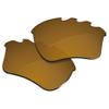 Glintbay 100% Precise-Fit Replacement Sunglass Lenses for Oakley Half Jacket 2.0 XL Vented OO9154 - Polarized Bronze Gold Mirror view 2