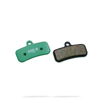 BBB Cycling BBS-55E DiscStop High Performance Electric Bike Disc Brake Pad for Shimano Saint M810, Saint M820 and Zee M640 and TRP Quadiem and Quadiem SL, 1 Pair (2 Pieces)
