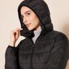 Amazon Essentials Women's Lightweight Water-Resistant Packable Hooded Puffer Coat (Available in Plus Size), Black, XX-Large view 4