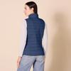 Amazon Essentials Women's Lightweight Water-Resistant Packable Puffer Vest, Navy, X-Small view 3