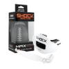 Shock Doctor Lip Guard, Adult and Youth Mouth Guard Football with Strap, Breathable Wide Opening Football Mouthpiece for Youth and Adults OSFA, Shock Doctor Mouth Guards, Max Airflow view 1