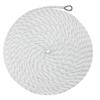 Extreme Max 3006.2505 BoatTector Double Braid Nylon Anchor Line with Thimble - 3/8" x 250', White with Blue Tracer view 3