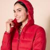 Amazon Essentials Women's Lightweight Water-Resistant Packable Hooded Puffer Coat (Available in Plus Size), Bright Poppy Red, X-Large view 4