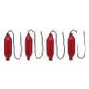 Extreme Max 3006.7498 BoatTector Inflatable Fender Value 4-Pack - 6.5" x 22", Bright Red view 2