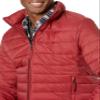 Amazon Essentials Men's Packable Lightweight Water-Resistant Puffer Jacket (Available in Big & Tall), Brick Red, X-Large view 4