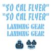 SE Bikes So Cal Flyer Decal Set Null Blue view 1
