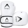 Athllete Boxing Gloves Men & Women, Training & Sparring, 14 oz, Black/White view 1