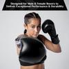 Athllete Men & Women Boxing Gloves 14 oz, Training & Kickboxing, Black/Black view 3