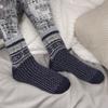 BambooMN Women's Double Layer Thick Super Soft Cozy Warm Fuzzy Comfy Home Indoor Outdoor Cabin Sock, Style 55 view 3