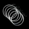 Piscifun Fly Fishing Leader with Pre-Tied Loop, Tapered Fly Line Leader, Nylon, Clear, 7.5ft, 6 Pack, 5X view 3