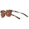 Costa Del Mar Womens May Round Sunglasses, Tiger Cowrie/Green Mirrored Polarized-580G, 57 mm view 4