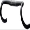 Easton Road Aluminium EA70 AX-46cm-16 Unisex Adult Handlebars, Black, 46 view 4