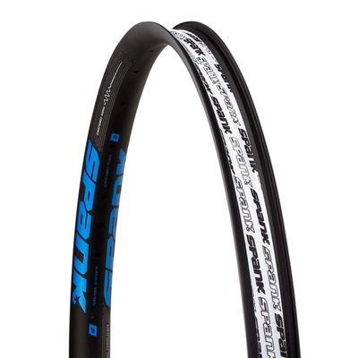 Spank 350 Rim (27.5, Black Blue), Clincher Rim, Optimized for ASTM-4, All Mountain, Trail and Enduro, Lateral Stiffness and predictable handling, For Medium to Light Riders