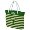 FOCO Milwaukee Bucks Antetokounmpo G. #34 Nautical Stripe Tote Bag view 2