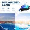 ZIONOR Swim Goggles, G1 Polarized Swimming Goggles Anti-fog for Adult Men Women view 2