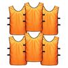 SportsRepublik Pinnies Practice Scrimmage Vests (6-Pack) - Last Longer and Look Cooler - Soccer,Orange,S (Kids age 3-5) view 1