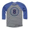 500 LEVEL Andre Dawson Tee Shirt (Baseball Tee, XXX-Large, Royal/Heather Gray) - Andre Dawson 8 B view 1