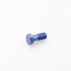 AdlerSpeed Aluminium Brake Fitting Adaptor - Banjo Bolt UNF 9/16-24 Blue view 3