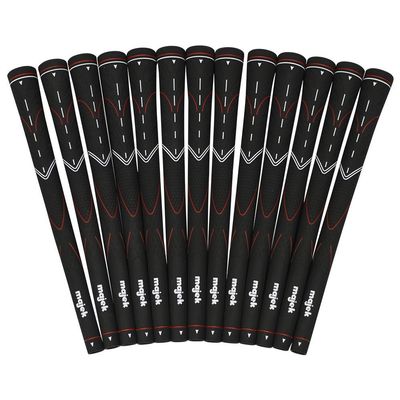 150 pcs - Majek Tour Pro Black Midsize Golf Grips