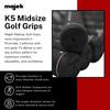 150 pcs - Majek Tour Pro Black Midsize Golf Grips view 2