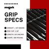 150 pcs - Majek Tour Pro Black Midsize Golf Grips view 3
