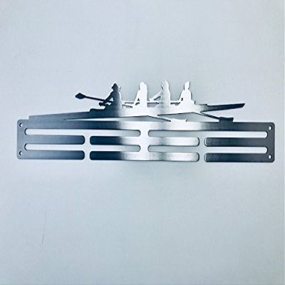 SanDiegoMake Crew Rowing, Medal Hanger, Steel, Blue