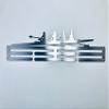 SanDiegoMake Crew Rowing, Medal Hanger, Steel, Blue view 1
