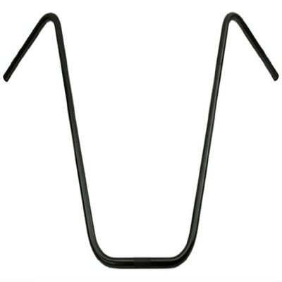 Alta Ape-Hangers Bicycle 22.2mm Handle Bars, Multiple Sizes and Colors (Black, 25")