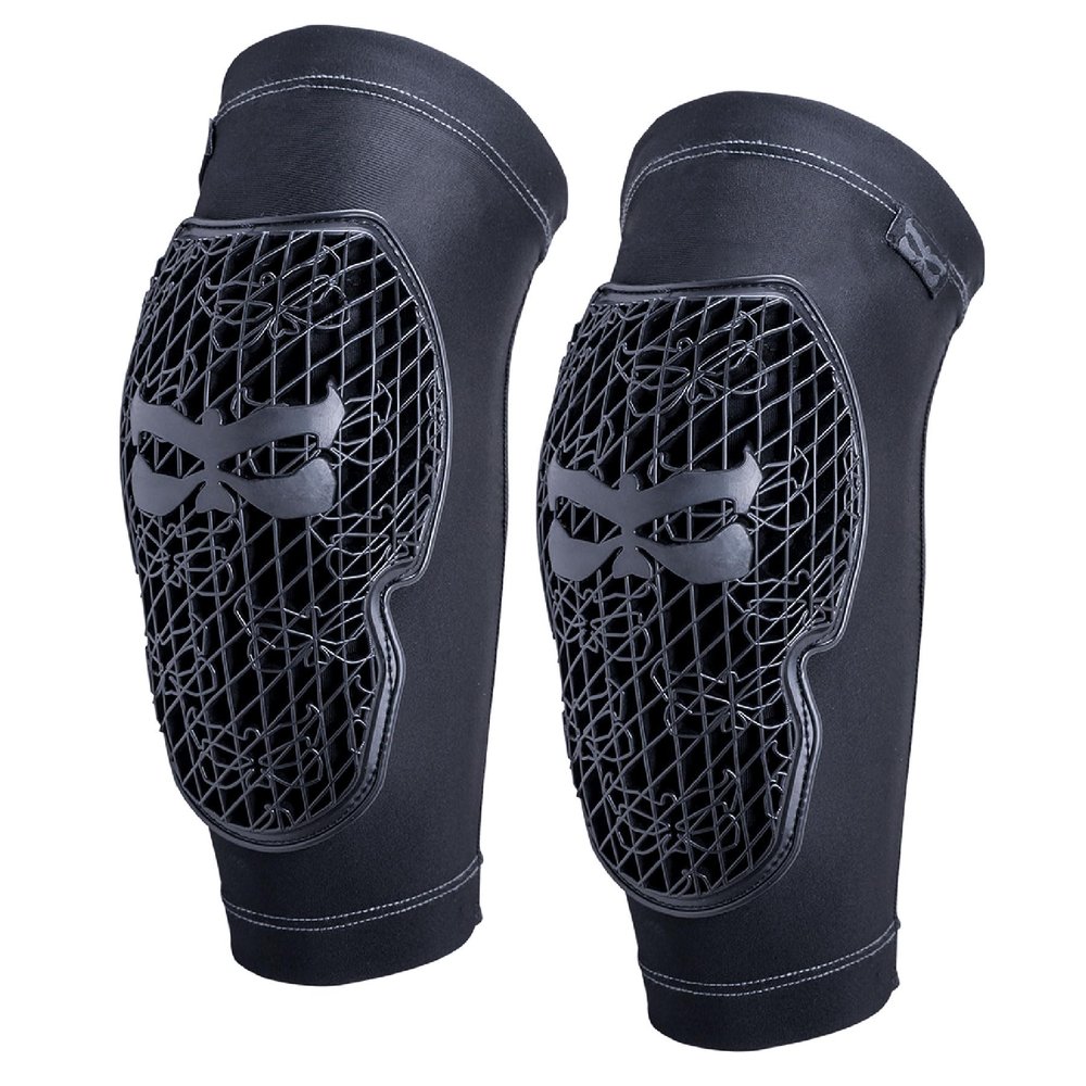 KALI PROTECTIVES Unisex Adult Strike Elbow Guards - Breathable, Flexible, Non-Slip, Pull-On Protective Elbow Pads for Off-Roading, BMX, Mountain Biking, Road Cycling, L