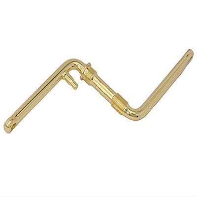 Alta 6 1/2" One Piece Bike Crank, 165mm, Multiple Colors (Gold)