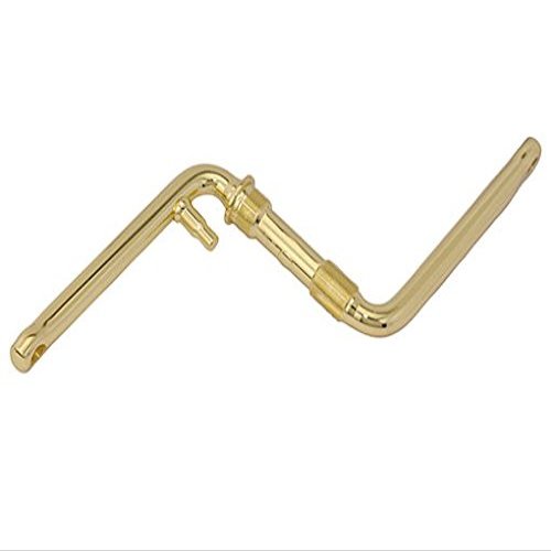Alta 6 1/2" One Piece Bike Crank, 165mm, Multiple Colors (Gold)