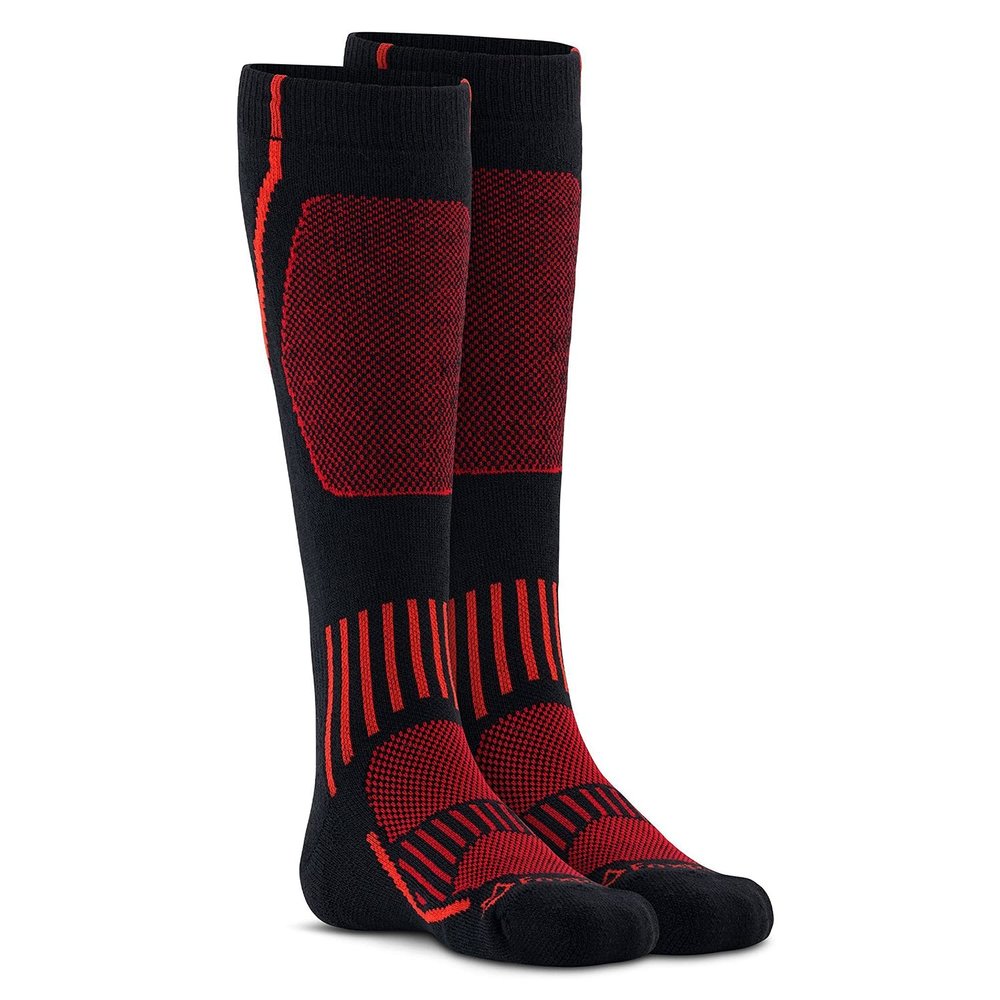 Fox River Unisex Over-The-Calf Ski Socks for Teens Medium Weight Socks with Cushioned Shin & Vented Panels for Moisture Removal - Fuchsia - Small