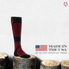 Fox River Unisex Over-The-Calf Ski Socks for Teens Medium Weight Socks with Cushioned Shin & Vented Panels for Moisture Removal - Fuchsia - Small view 2