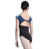 Baiwu Dance 117142207 Velvet Ballet Dance Leotards Comfortable Dance Leotards (M, Black) view 2