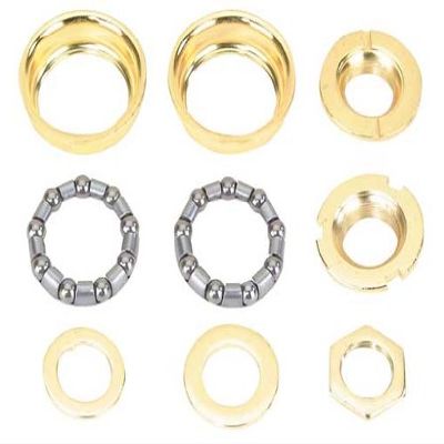 Alta Bike Bottom Bracket Set, Multiple Colors and Sizes (Gold, Ball Retainer: 5/16 x 9)