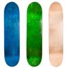 Cal 7 Blank Maple Skateboard Decks (Blue, Green, Natural, 7.75 inch) view 1