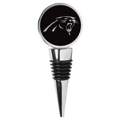 Siskiyou NFL Carolina Panthers Wine Stopper, Black