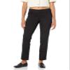 Briggs New York Women's Curvy Cotton Super Stretch Pull On Pant Pants, Black, 16 view 1
