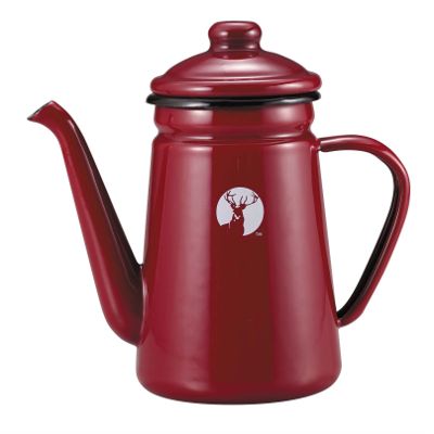 Captain Stagg (CAPTAIN STAG) Enamel Coffee Pot 1.1L Red UH-525