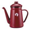 Captain Stagg (CAPTAIN STAG) Enamel Coffee Pot 1.1L Red UH-525 view 1