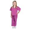 Aeromax Dr. Scrubs Fuchsia Costume Set, Fuchsia Pink, 4/6 view 1