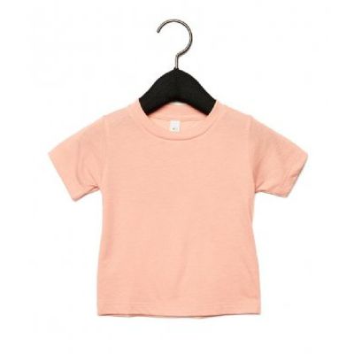 Canvas Childrens Unisex Tri-Blend T-Shirt (Age 5) (Peach Triblend)