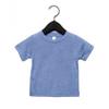 Canvas Childrens Unisex Tri-Blend T-Shirt (Age 5) (Peach Triblend) view 3